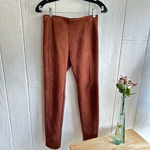 Philosophy Tan Suede Trousers